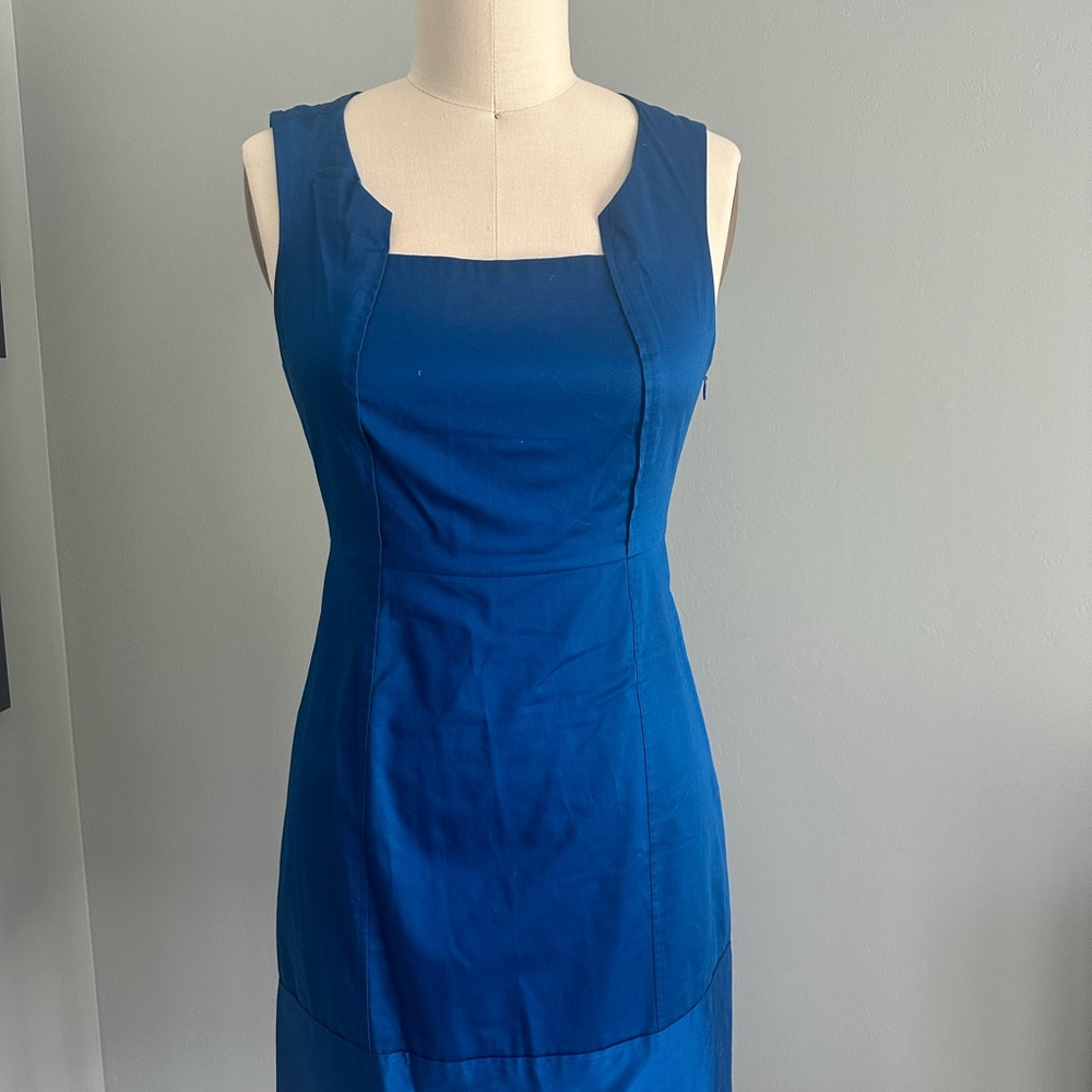 The Limited Blue Sleeveless Dress